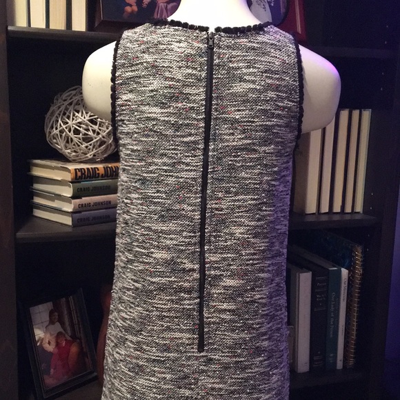 ❤️3/$25❤️ Loft | EUC Textural Tank Dress XS - Picture 2 of 10